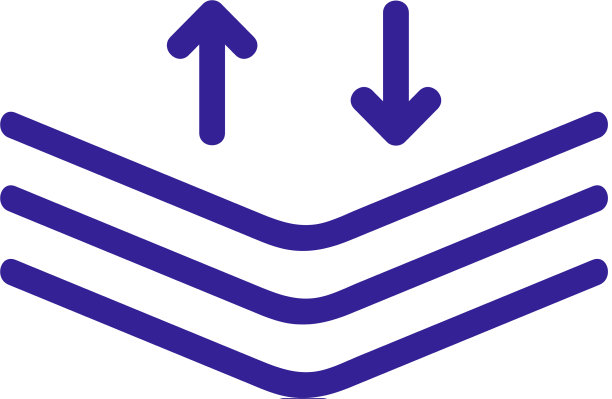 层图标孤立的轮廓符号图片下载