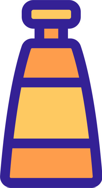 晚霜图标孤立轮廓符号图片下载