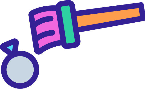 环刷图标孤立轮廓图片下载