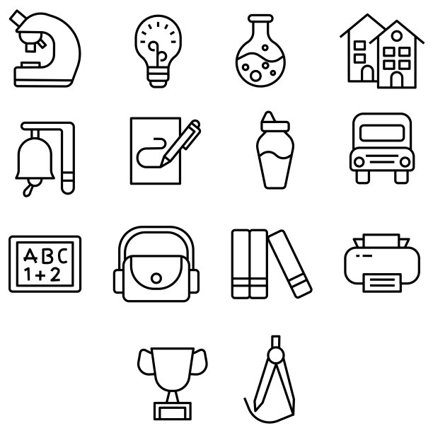 教育图标设置图片下载