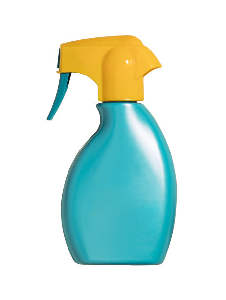 圣塔尔洗剂孤立在白色背景图片下载