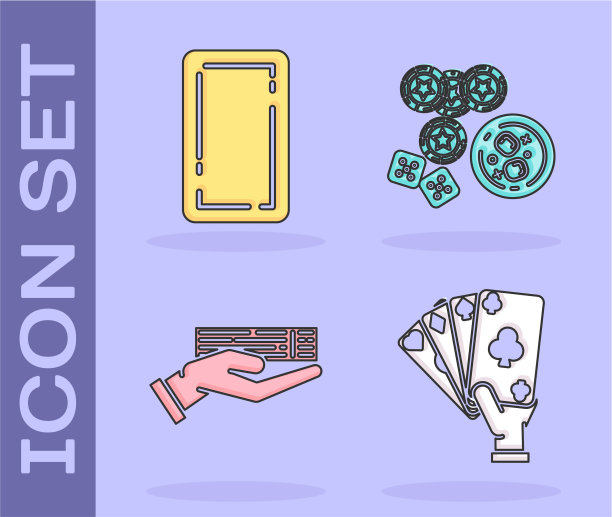 设手握扑克牌扑克牌背图片下载