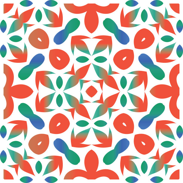 一种民族装饰陶瓷中的民族瓷砖图片下载