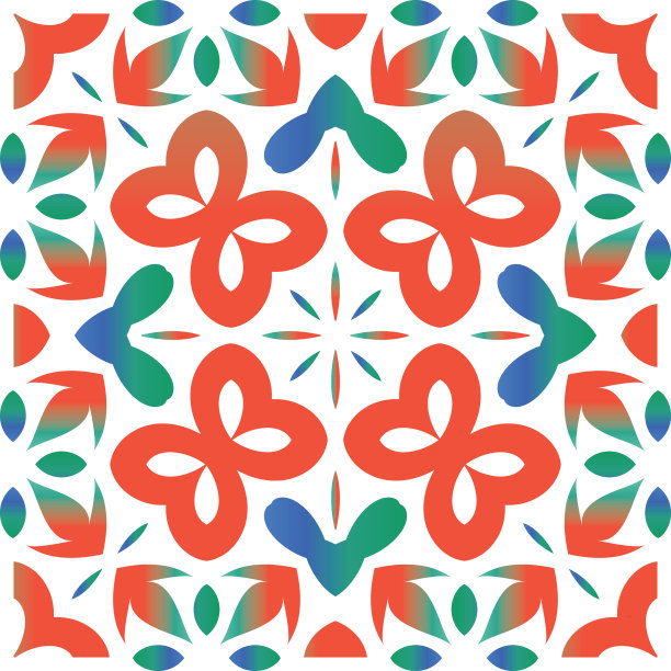 一种民族装饰陶瓷中的民族瓷砖图片下载