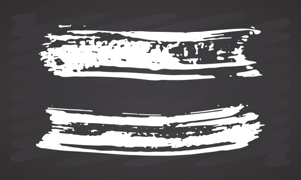 画笔笔触设置手绘垃圾纹理上图片下载