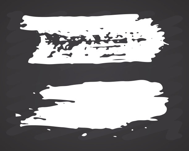 画笔笔触设置手绘垃圾纹理上图片下载