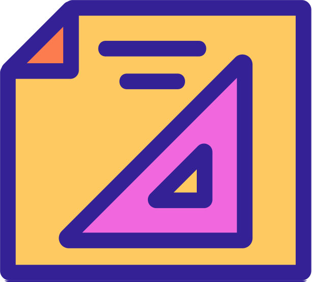 技术文件图标隔离轮廓图片下载