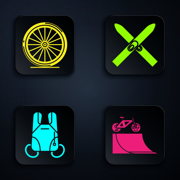 在街道匝道自行车轮上设置自行车图片下载