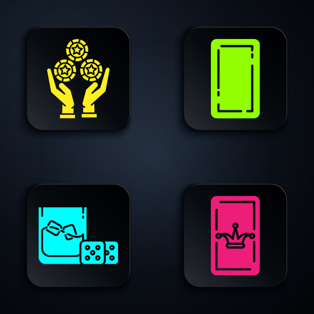 设定小丑打牌手握赌场筹码图片下载