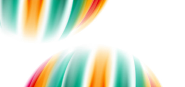 丝滑的线条上的白色液体液体的颜色图片下载