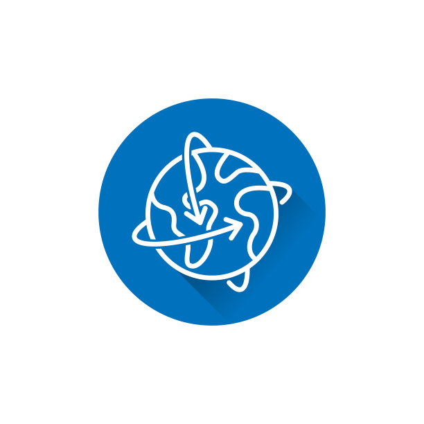 全球图标孤立在白色背景上图片下载