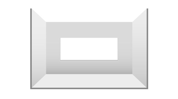 3d展台白色空的促销摊位图片下载