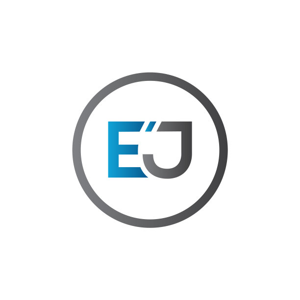 首字母ej标志具有创意现代图片下载