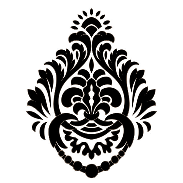 大马士革元素孤立的大马士革中心图片下载