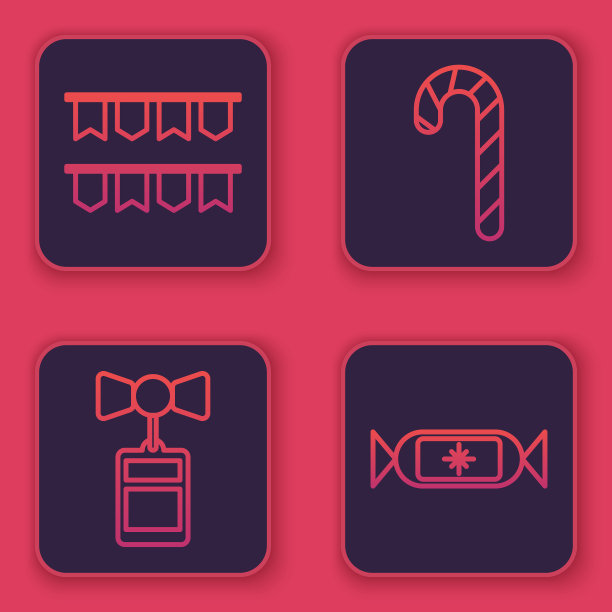 设行狂欢节花环与旗帜价格标签图片下载