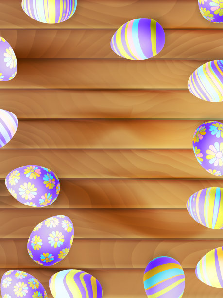 画复活节彩蛋。每股收益10图片下载