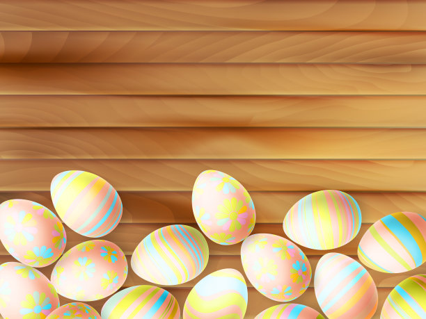 画复活节彩蛋。每股收益10图片下载