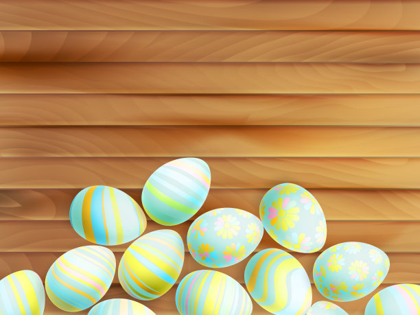 画复活节彩蛋。每股收益10图片下载