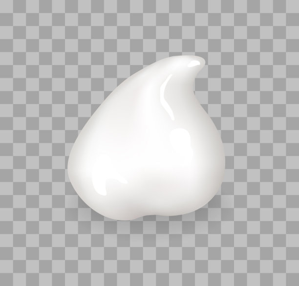 涂抹逼真的图标矢量隔离透明图片下载