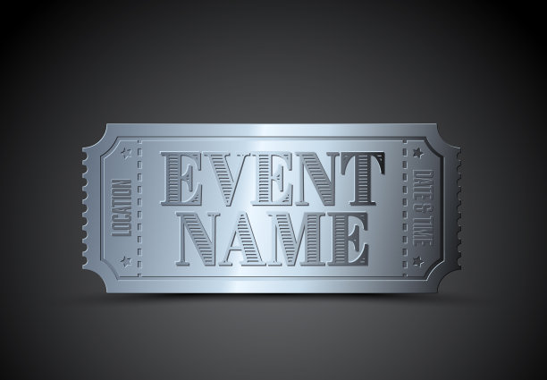 矢量银票作为您的活动模板图片下载