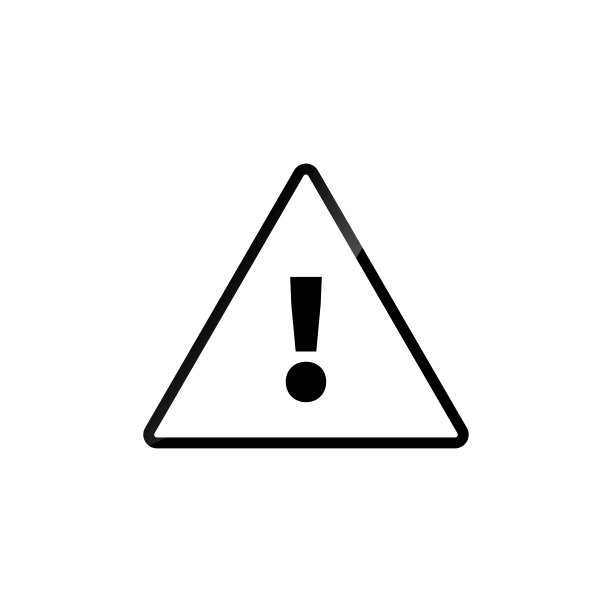 警告图标。注意图标。危险的象征。平面矢量插图-矢量图片下载
