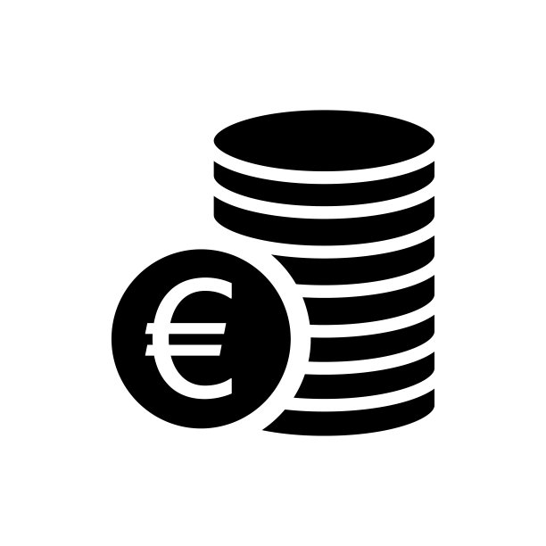 欧元货币图标矢量插图模板设计流行图片下载