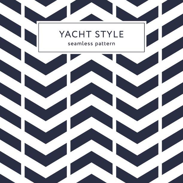 简易人字形无缝花纹图片下载