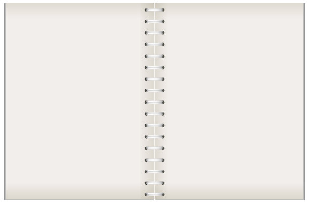 空白笔记本模板背景图片下载