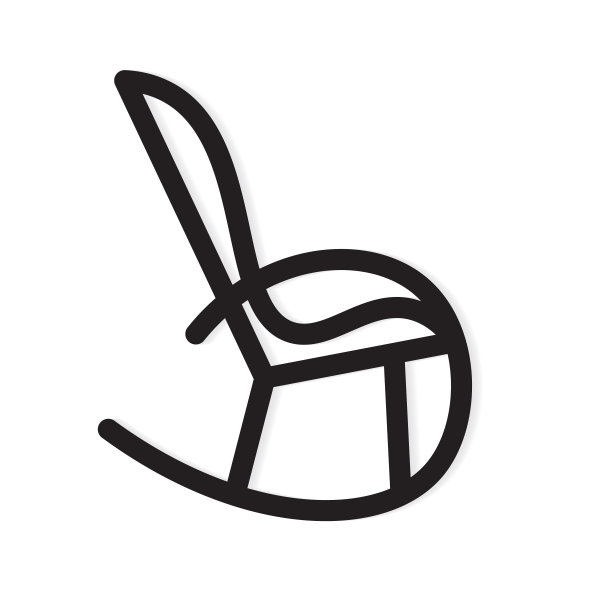 摇椅图标图片下载