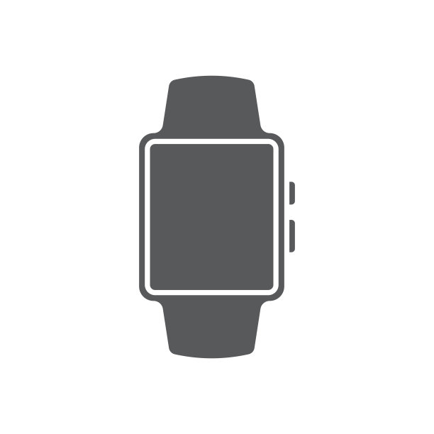 智能手表矢量图标符号技术孤立在白色背景上图片下载