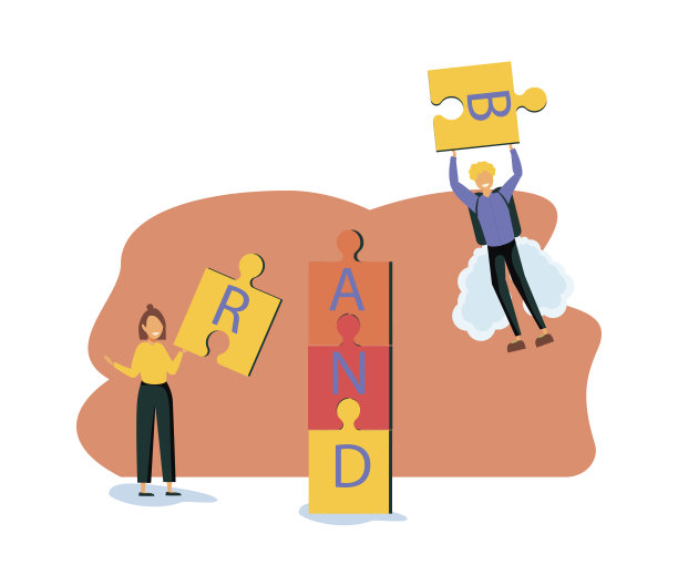 企业形象，企业个性发展。声誉管理。品牌建设、品牌形象、品牌传播指南隐喻。矢量孤立概念隐喻插图图片下载