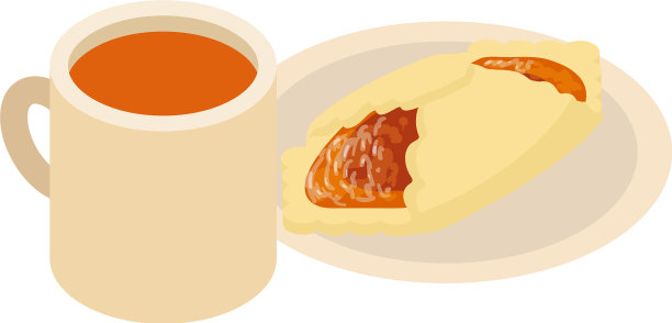 精致的食物图标等距风格图片下载