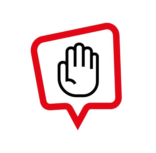 白色背景上的停止标志。矢量图标。图片下载