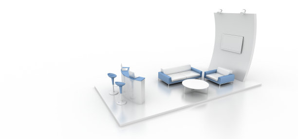 空展位，复制空间插图图片下载