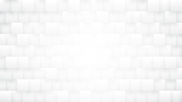 3D方块高技术极简白色抽象背景图片下载