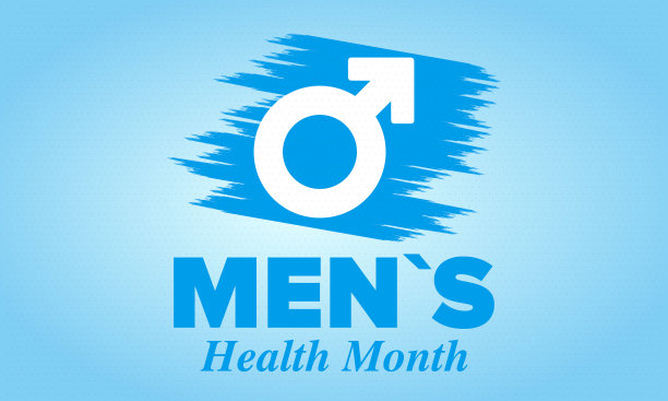 六月全国男性健康月健康教育计划。每年在美国庆祝。医学概念。护理和健康。海报、卡片、横幅和背景。矢量图图片下载