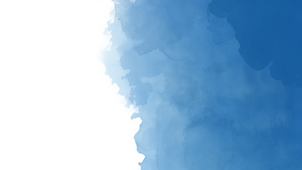 蓝色天蓝色的抽象水彩背景纹理背景和网页横幅设计图片下载