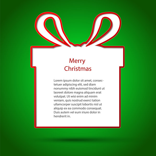 圣诞节的海报图片下载