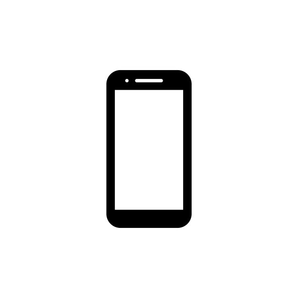 智能手机，手机，移动图标上孤立的白色背景。每股收益10向量图片下载