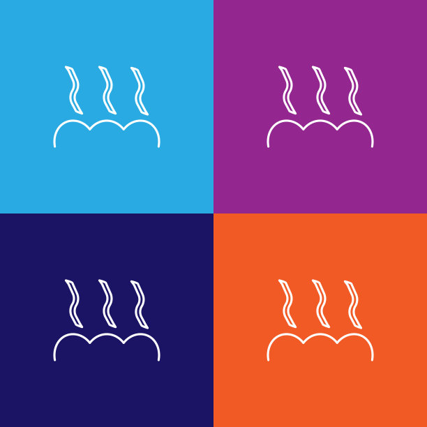 海鲜、昆布属植物图标。亚洲美食元素插画。收藏图标之一的网站，网页设计，移动应用程序图片下载