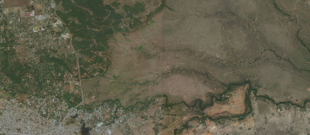 肯尼亚内罗毕国家公园鸟瞰图图片下载