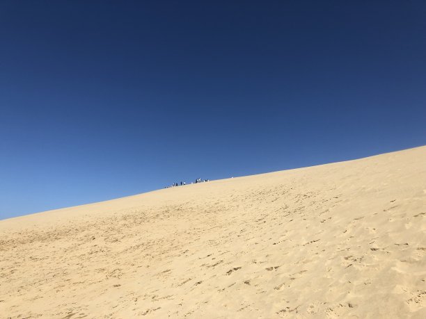 沙丘和蓝天图片下载