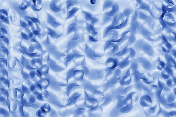 圆形、椭圆形或椭圆的抽象背景或纹理。手工制作的蓝色插图或图片图片下载