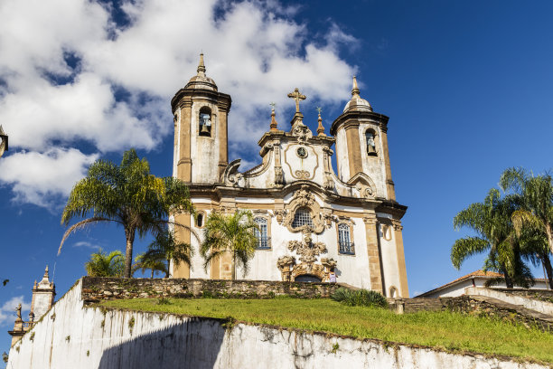 巴西乌罗普雷托- MG，巴西历史名城。图片下载