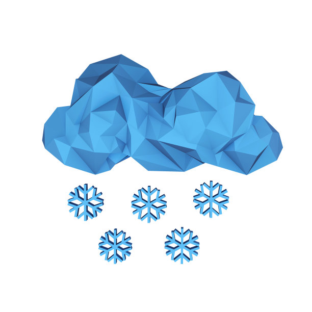 图标云和雪花图片下载