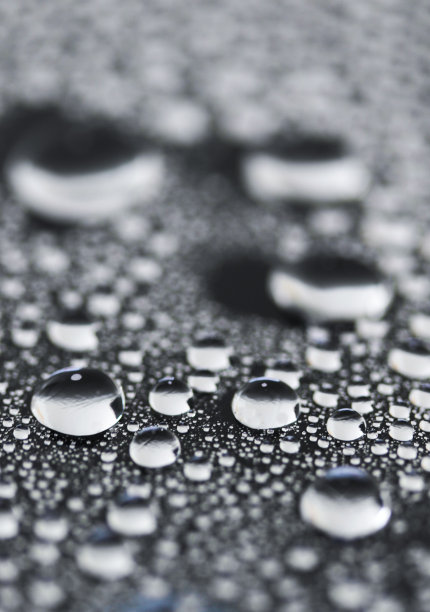 靠近水滴宏观滴图片下载