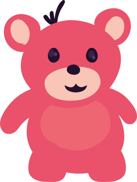 可爱小熊卡通设计图片下载