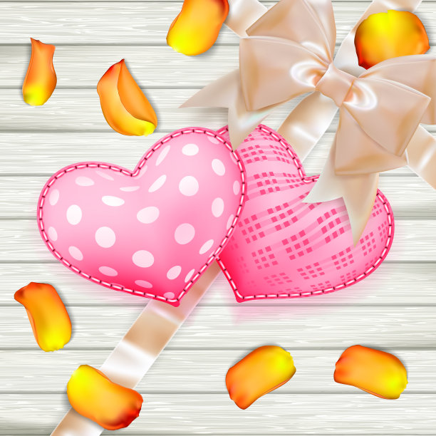 木制盘子上的情人节玩具。每股收益10图片下载
