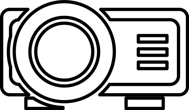 视频bean播放器孤立图标图片下载