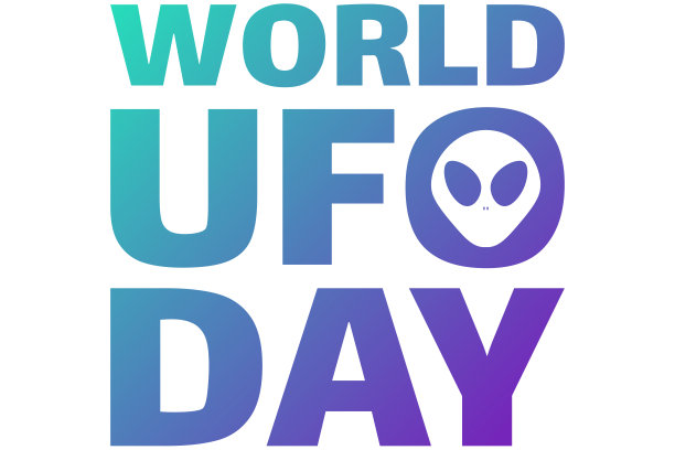 世界UFO日。7月2日。节日的概念。模板的背景，旗帜，卡片，海报与文字题词。向量EPS10插图。图片下载